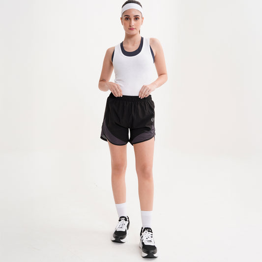 ODIN'S WOMEN POWER -SHORTS:"Black"