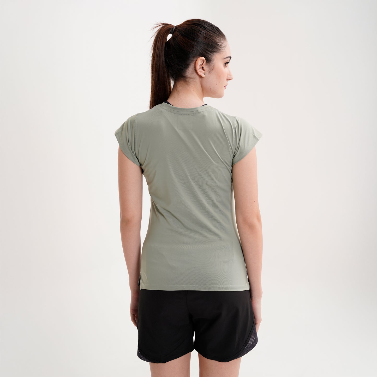PR-II WOMEN TSHIRT: "JUNGLE GREEEN"