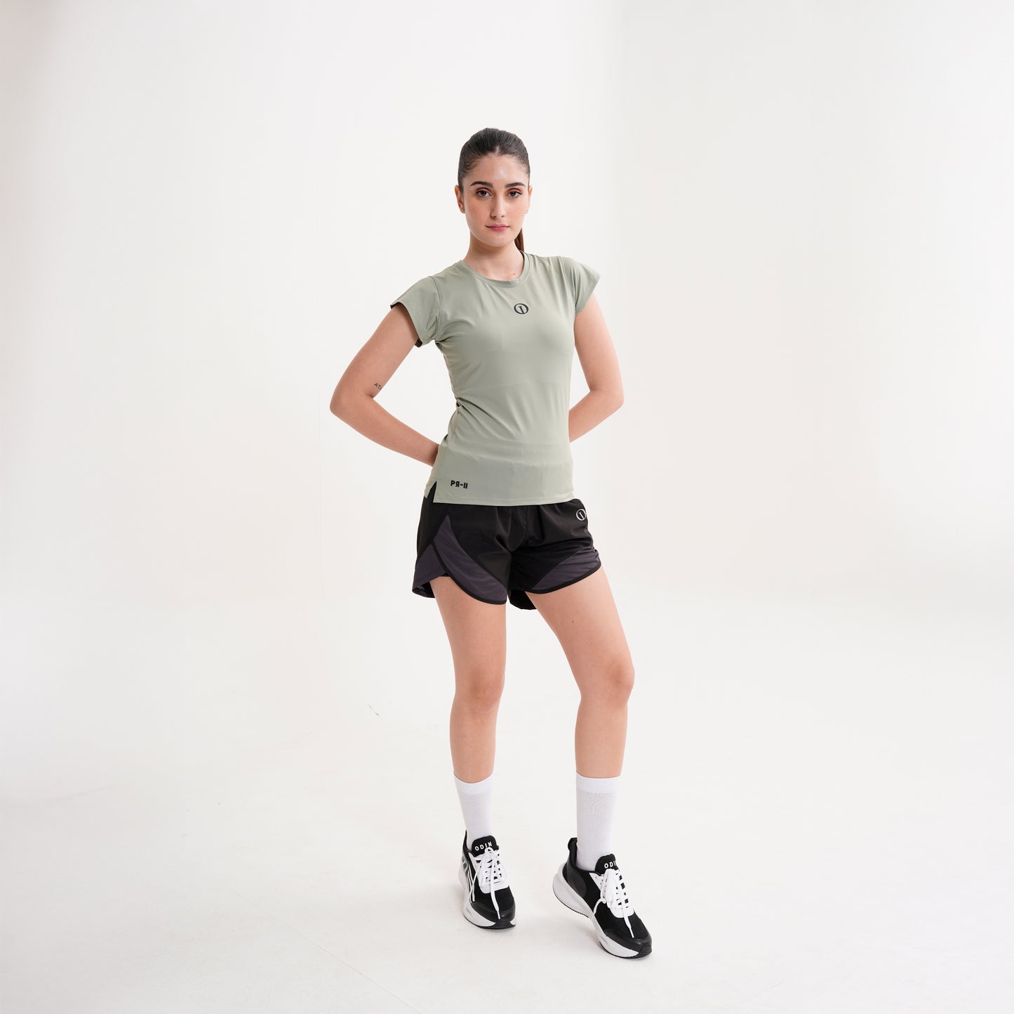 PR-II WOMEN TSHIRT: "JUNGLE GREEEN"