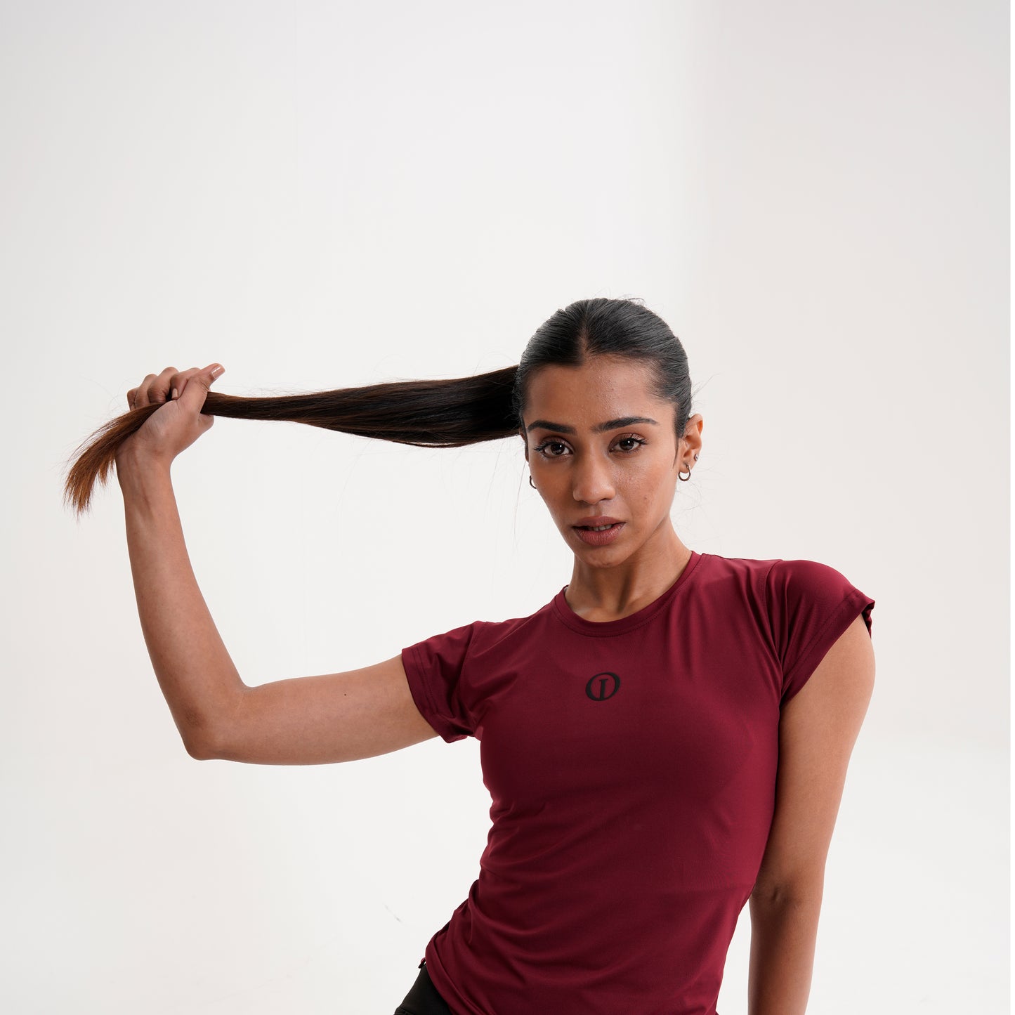 PR-II WOMEN TSHIRT: " MEHROON"