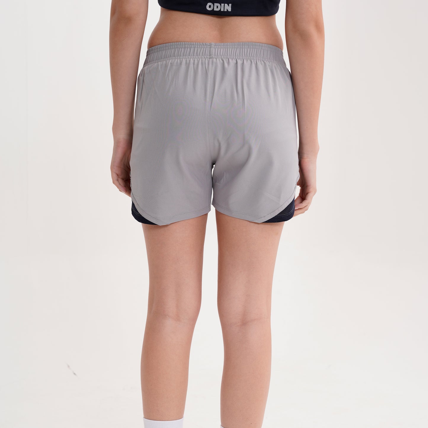 ODIN'S WOMEN POWER SHORTS: "Gray"