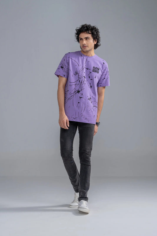 Maybo'n Lavender Premium T shirt