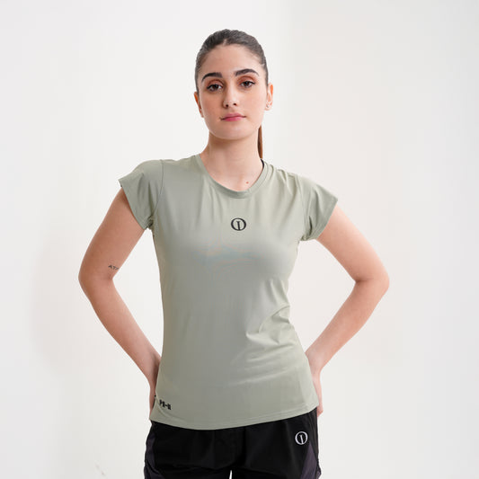 PR-II WOMEN TSHIRT: "JUNGLE GREEEN"