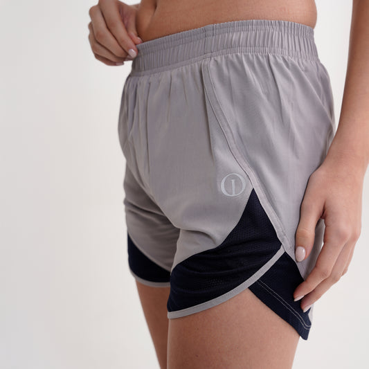 ODIN'S WOMEN POWER SHORTS: "Gray"