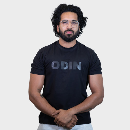 Odin Black GYM T-Shirts